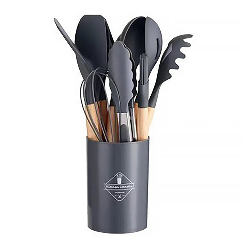 12Pcs Silicone Cooking Utensils Set