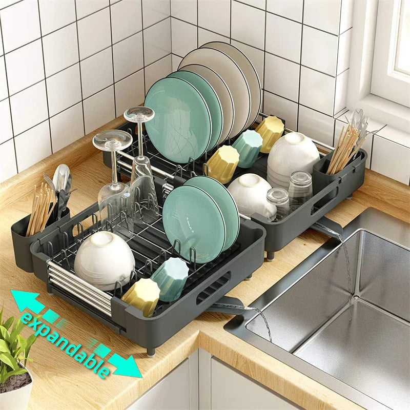 Expandable Dish Drying Rack