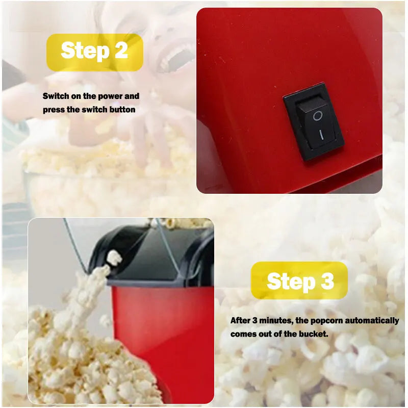 Fully Automatic Popcorn Maker