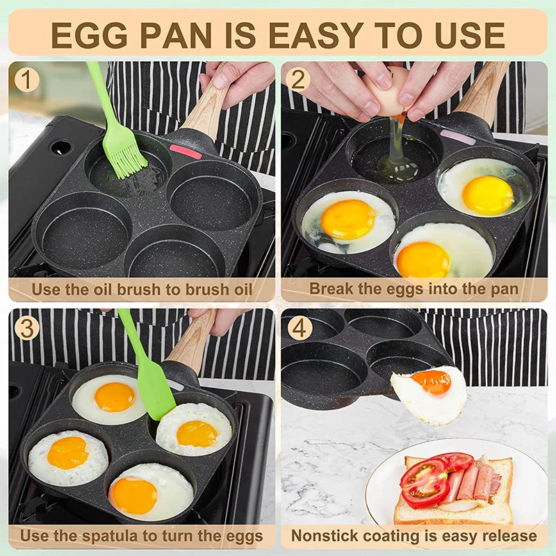 Nonstick 4-Cup Frying Pan