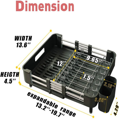 Expandable Dish Drying Rack