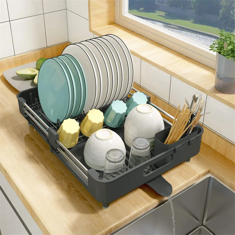 Expandable Dish Drying Rack