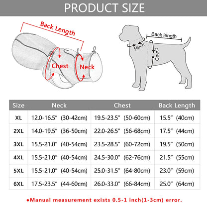 Waterproof Dog Winter Jacket